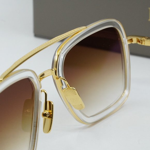 Dita FLIGHT-006-7806-L Sunglasses - Crystal/Gold/Brown Gradient - Picture 5 of 10